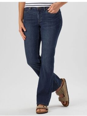 Duluth Daily Denim Dark Wash Blue Bootcut Jeans Size 6